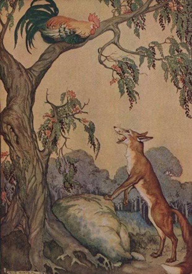 Aesop's Fables - The Cock And The Fox By Milo Winter