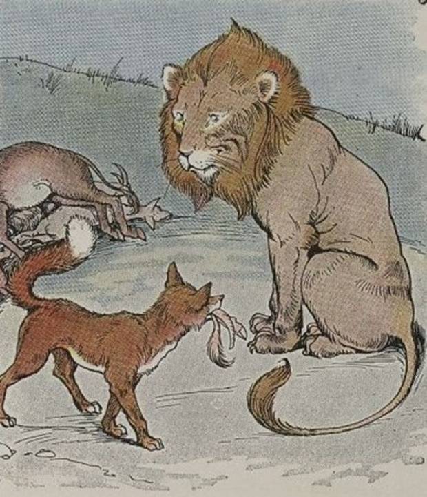 Aesop's Fables - The Lion, The Ass And The Fox By Milo Winter