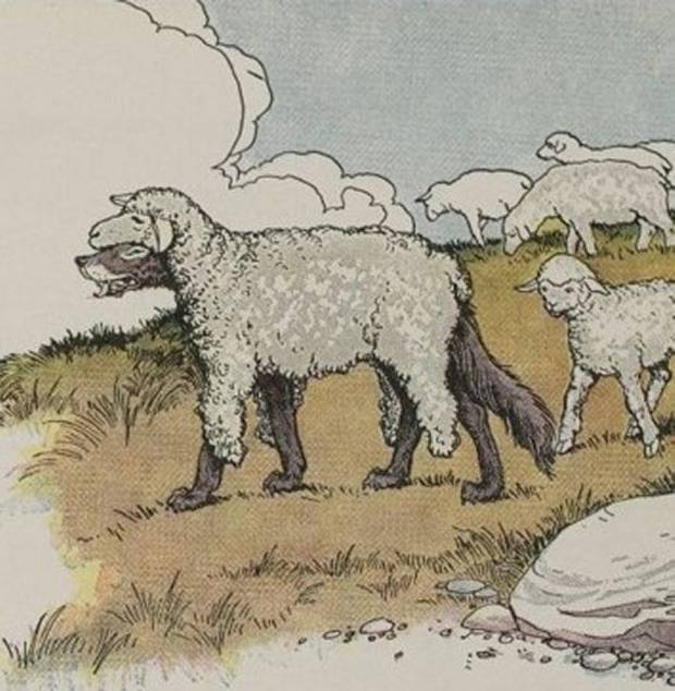 Aesop's Fables - The Wolf In Sheep's Clothing By Milo Winter