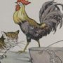 Thumbnail For The Cat, The Cock And The Young Mouse An Aesop Fable