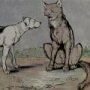 Thumbnail For The Wolf And The House Dog An Aesop Fable