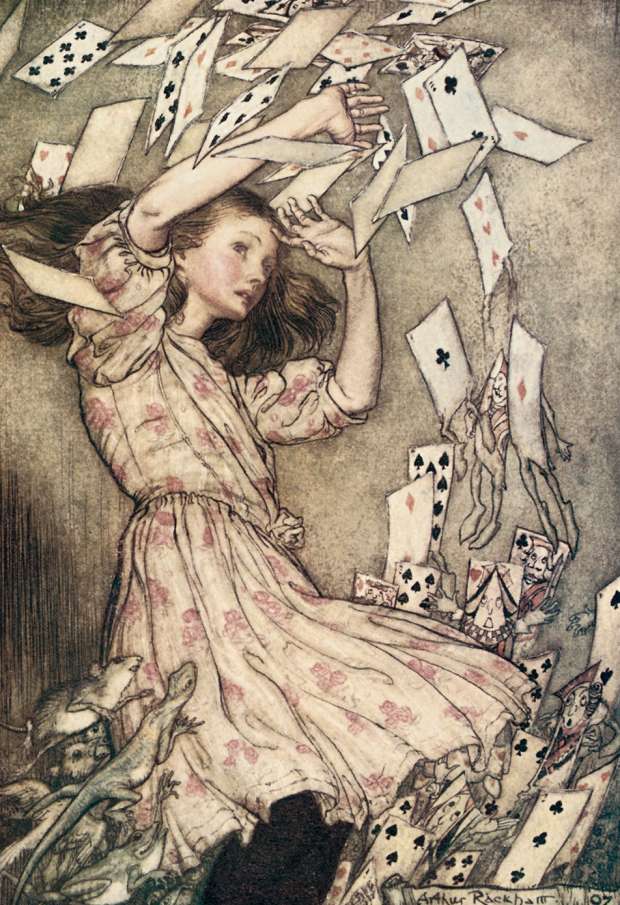 Alice In Wonderland By Arthur Rackham