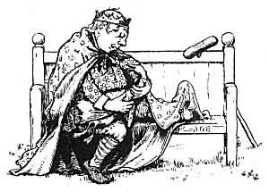 Illustration For King O'Toole And His Goose A Celtic Fairy Tale