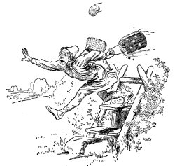 Classic Fairy Tale - Illustration For Tom Thumb By Leonard Leslie Brooke