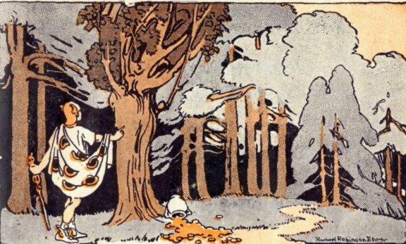 Illustration For The Poplar Tree - A Greek Legend