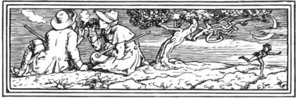 Fairy Tales From The Brothers Grimm - Decoration For Tom Thumb By Walter Crane