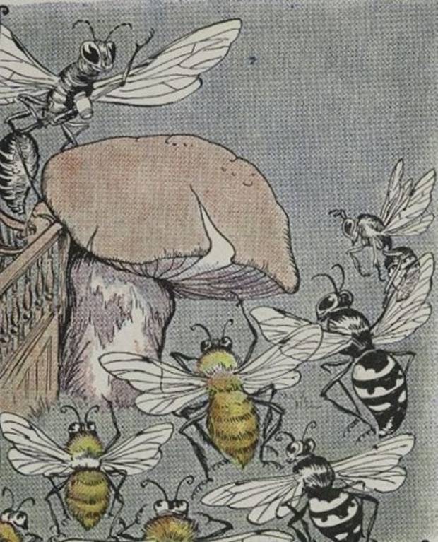 Aesop's Fables - The Bees, Wasps And The Hornet By Milo Winter