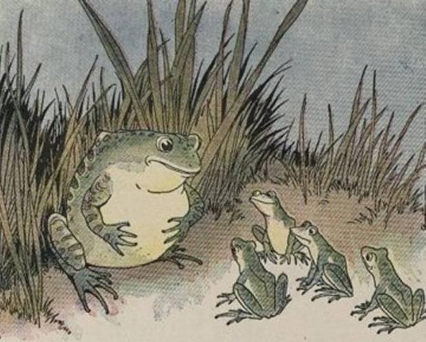 Aesop's Fables - The Frogs And Ox By Milo Winter