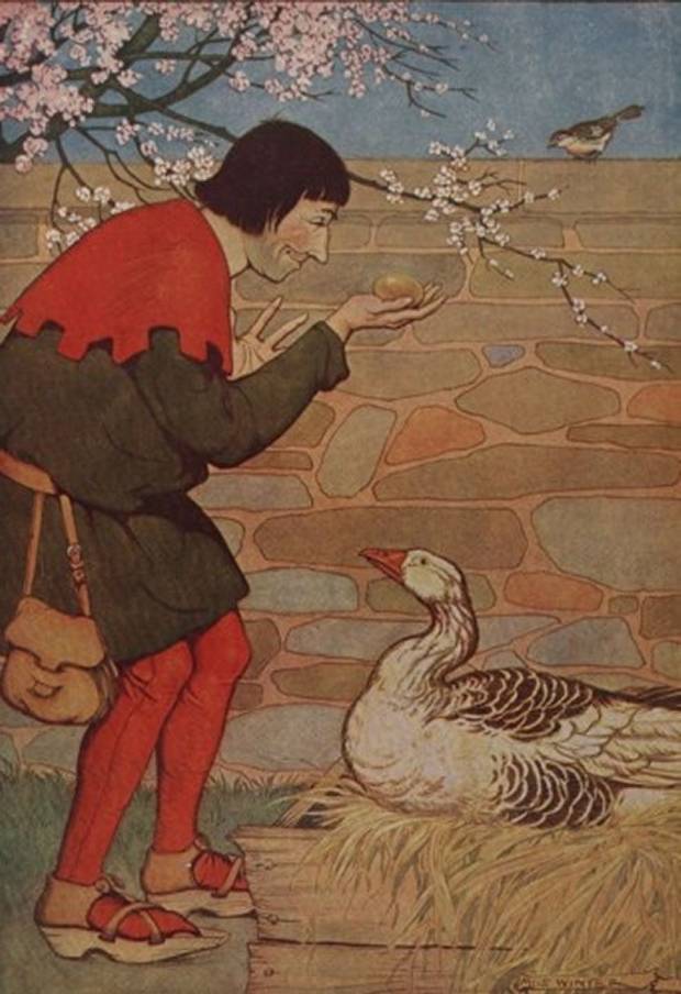 Aesop's Fables - The Goose And The Golden Egg By Milo Winter