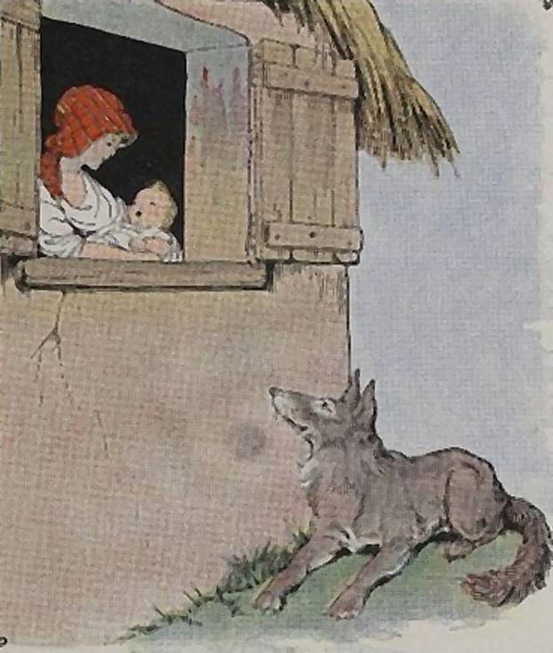 Aesop's Fables - The Mother And The Wolf By Milo Winter