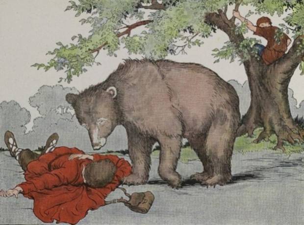 Aesop's Fables - The Two Travellers And A Bear By Milo Winter