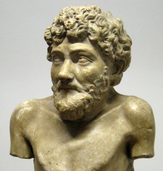 A Greek Statue Reputed To Depict Aesop