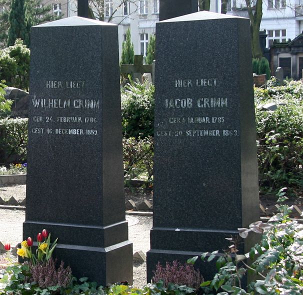 The Graves Of Jacob and Wilhelm Grimm In Berlin