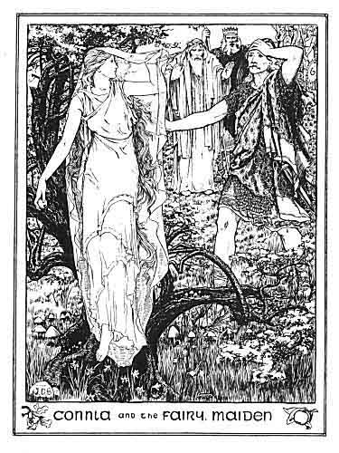 Illustration For Connla And The Fairy Maiden A Celtic Fairy Tale