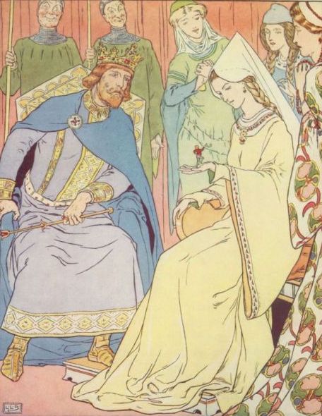 Classic Fairy Tale - Illustration For Tom Thumb By Leonard Leslie Brooke