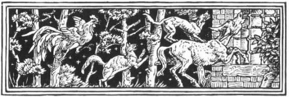 Fairy Tales From The Brothers Grimm - Decoration For The Bremen Town Musicians By Walter Crane