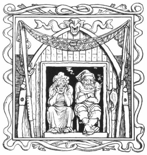 Fairy Tales From The Brothers Grimm - The Fisherman And His Wife By Walter Crane