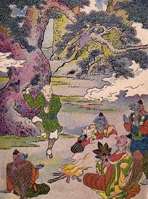 The Old Man With A Wart - A Japanese Fairy Tale