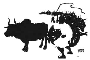 Illustration For The Ox Who Won The Forfeit - A Jataka Tale