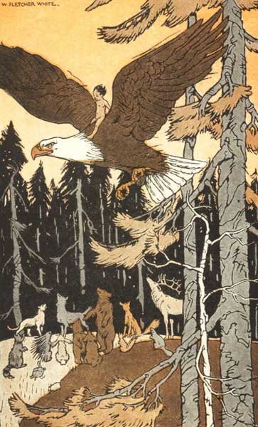 Legend Of The Iroquois - Why The Eagle Defends Americans
